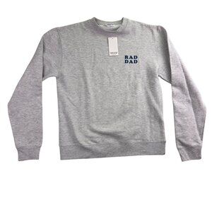 Sub_Urban Riot Men Gray/Polyester Crewneck Sweater Size S- New